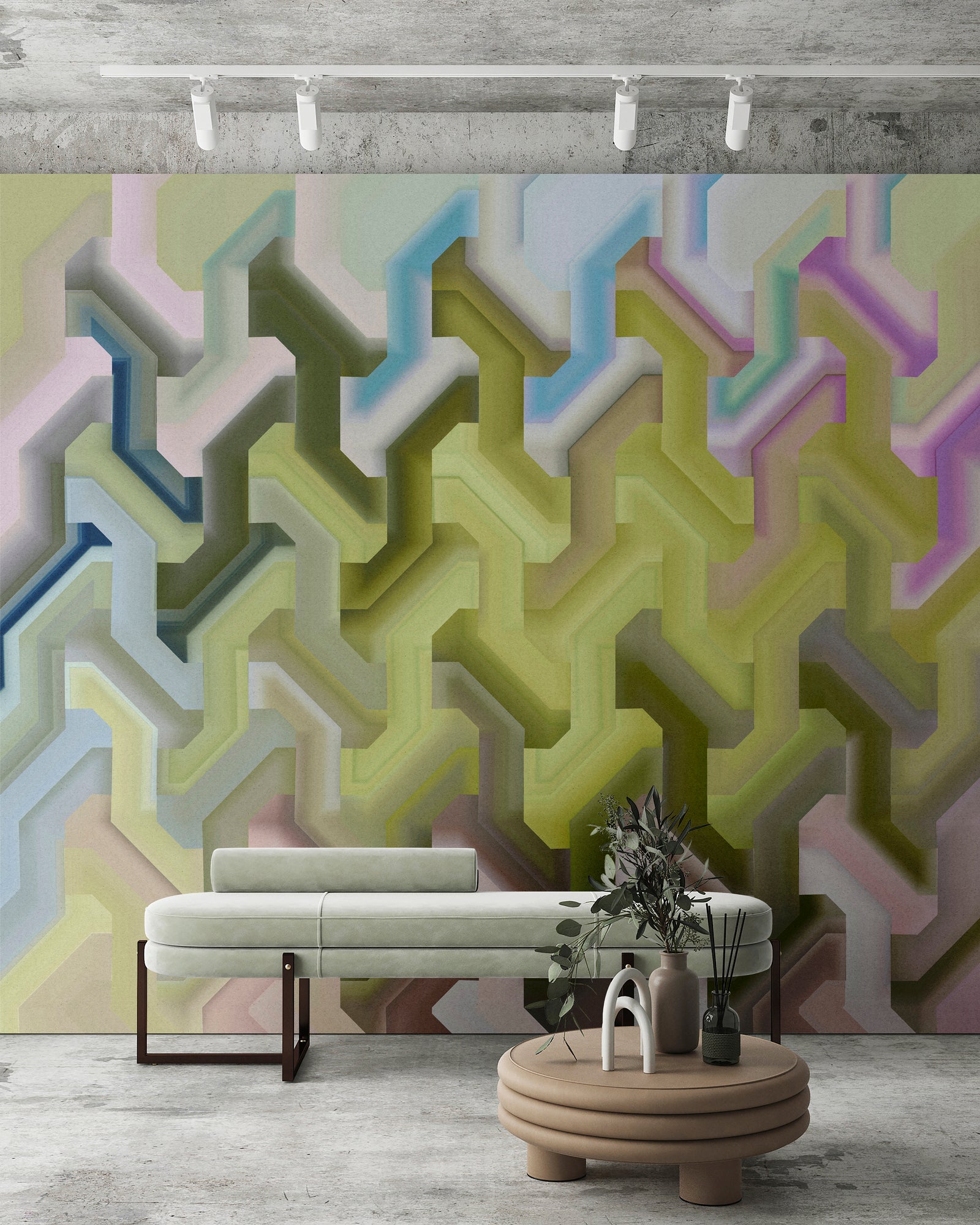 Photo wallpaper in digital print 