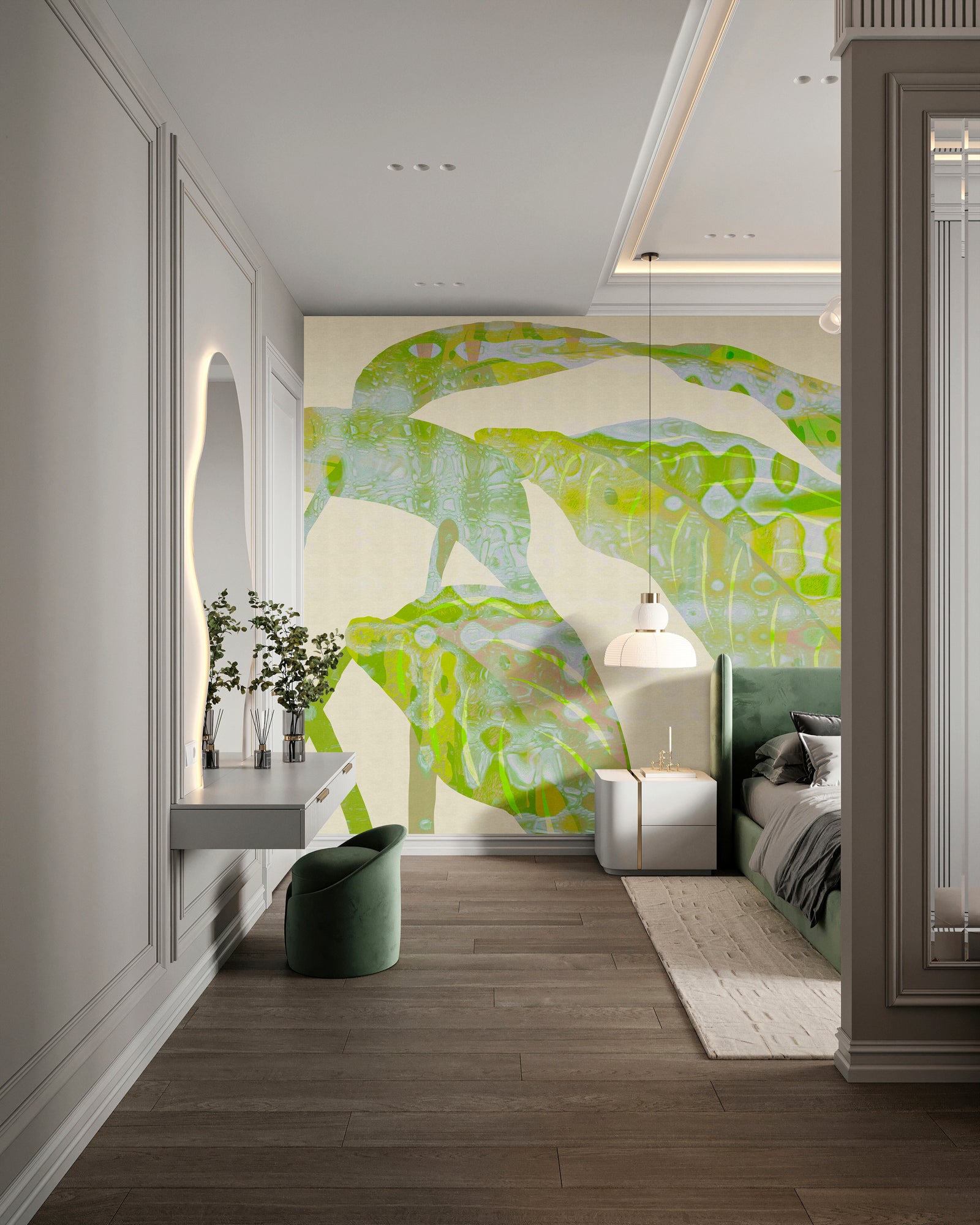 Photo wallpaper in digital print 