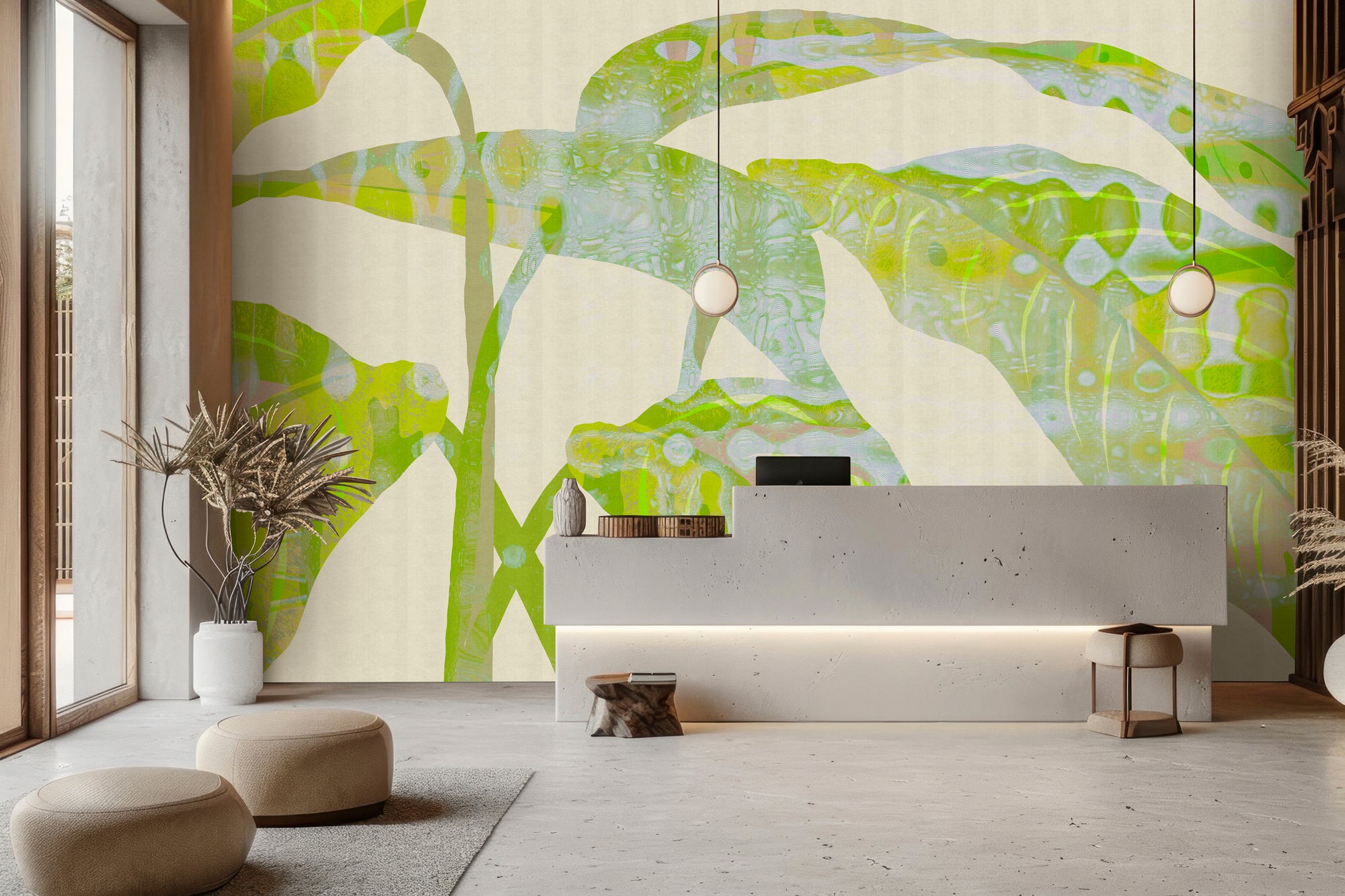 Photo wallpaper in digital print 