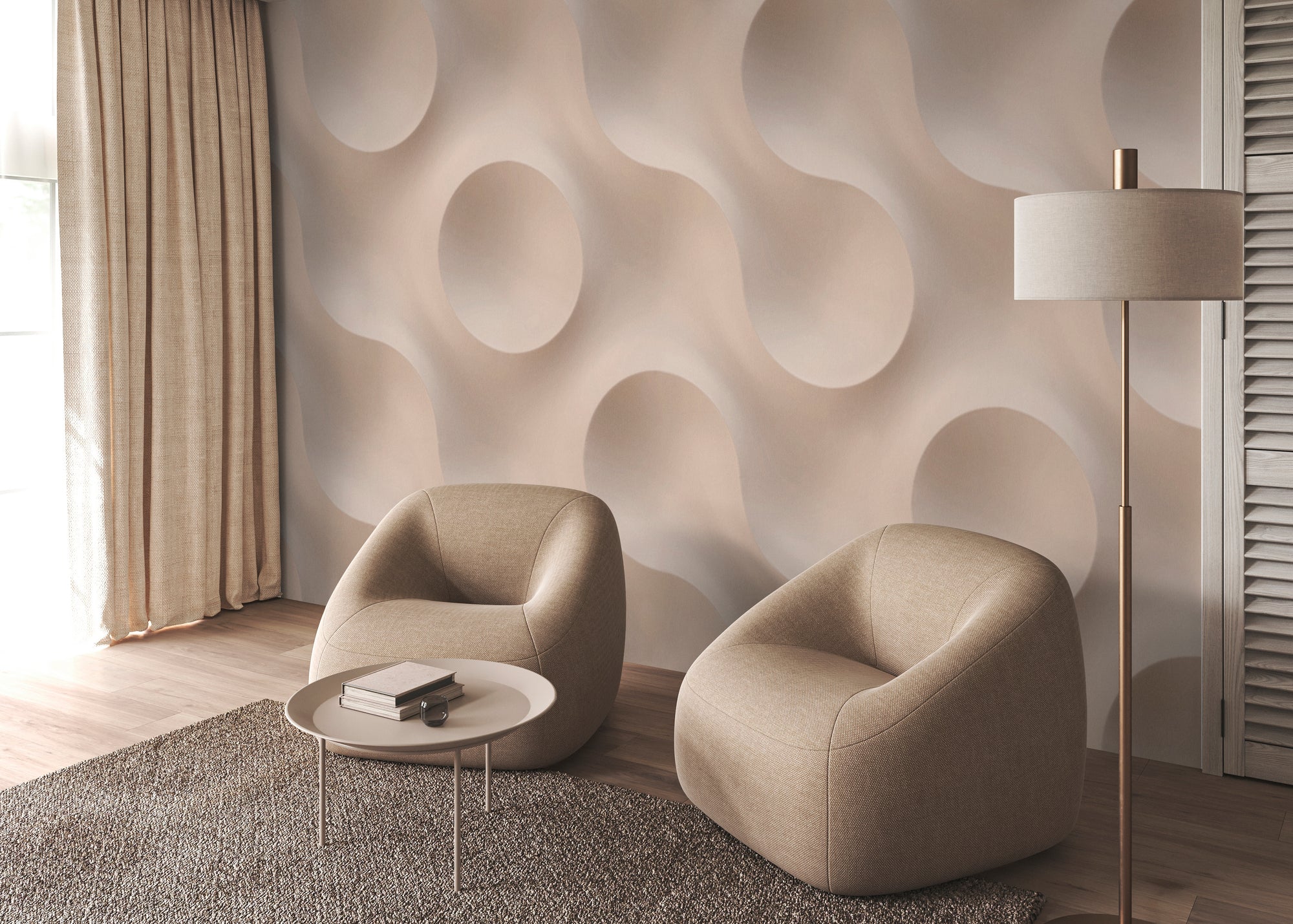 Photo wallpaper in digital print 